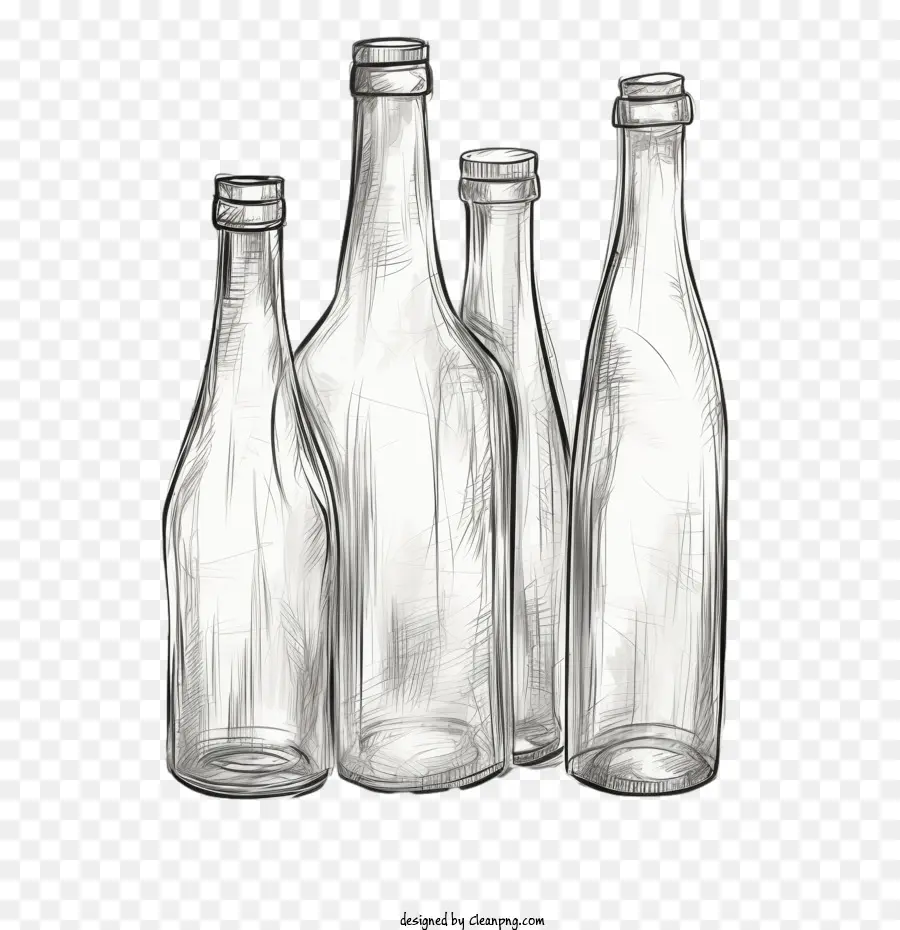رسم زجاجة بيرة，زجاجة بيرة PNG