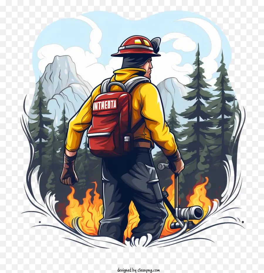 يوم رجال الإطفاء الوطني，رجال الاطفاء PNG