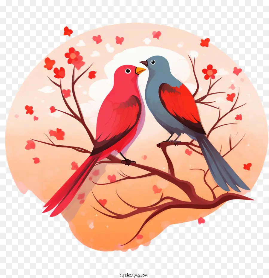 طيور الحب，الطيور PNG