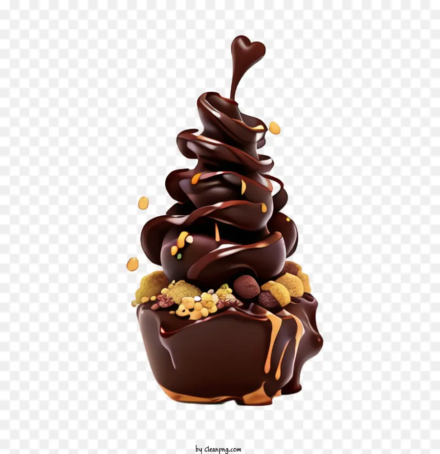 الشوكولاته，كعكة PNG