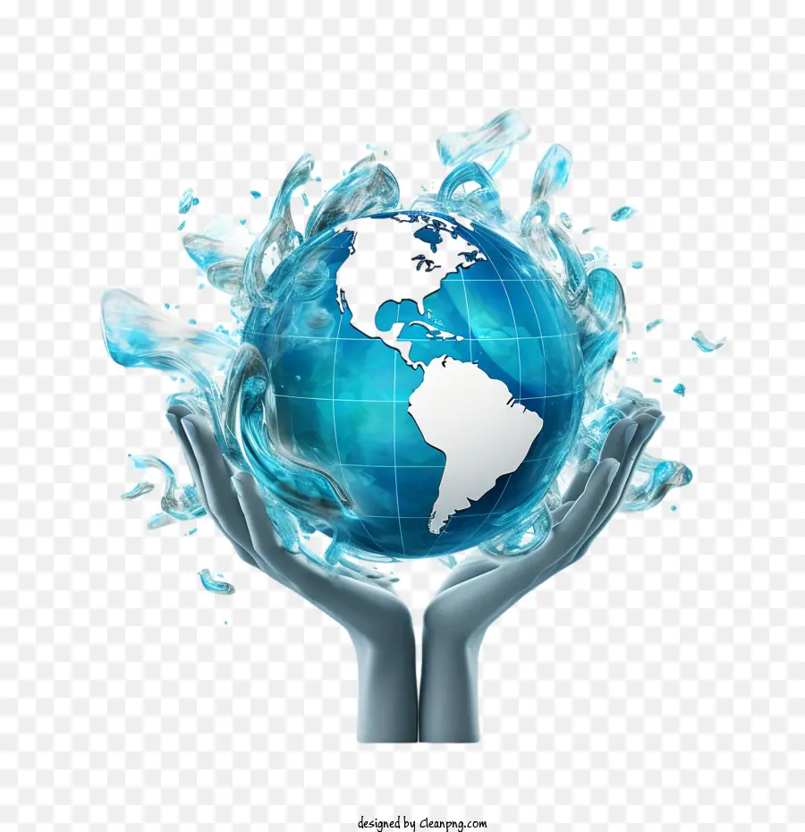 اليوم العالمي للعمل الإنساني，الماء PNG