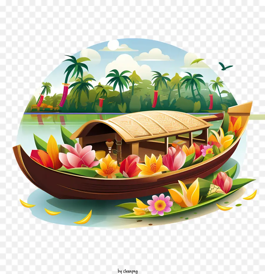 قارب أونام，القارب PNG