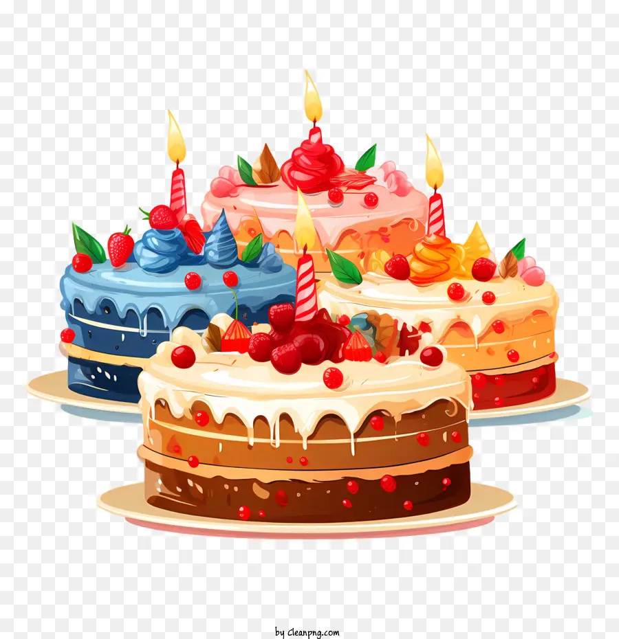 كعكة عيد ميلاد，كعك عيد ميلاد PNG