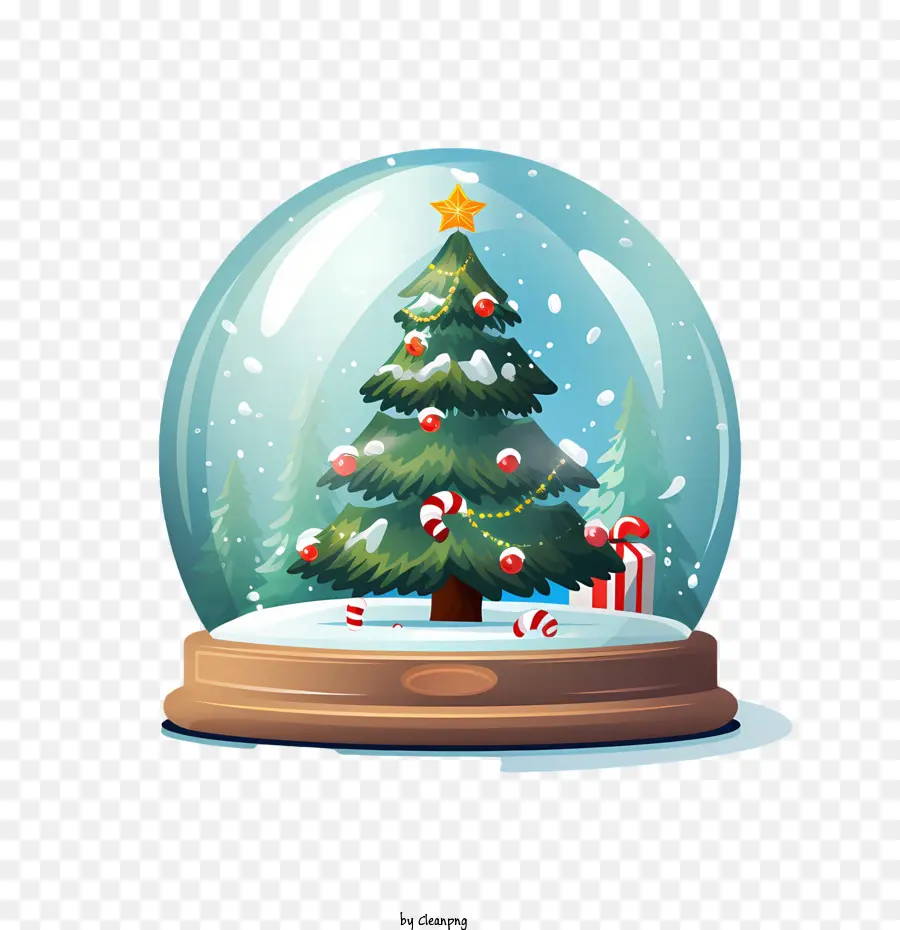 كرة الثلج عيد الميلاد，شجرة عيد الميلاد PNG