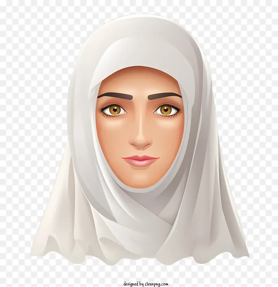 امرأة مع الحجاب，المرأة المسلمة PNG