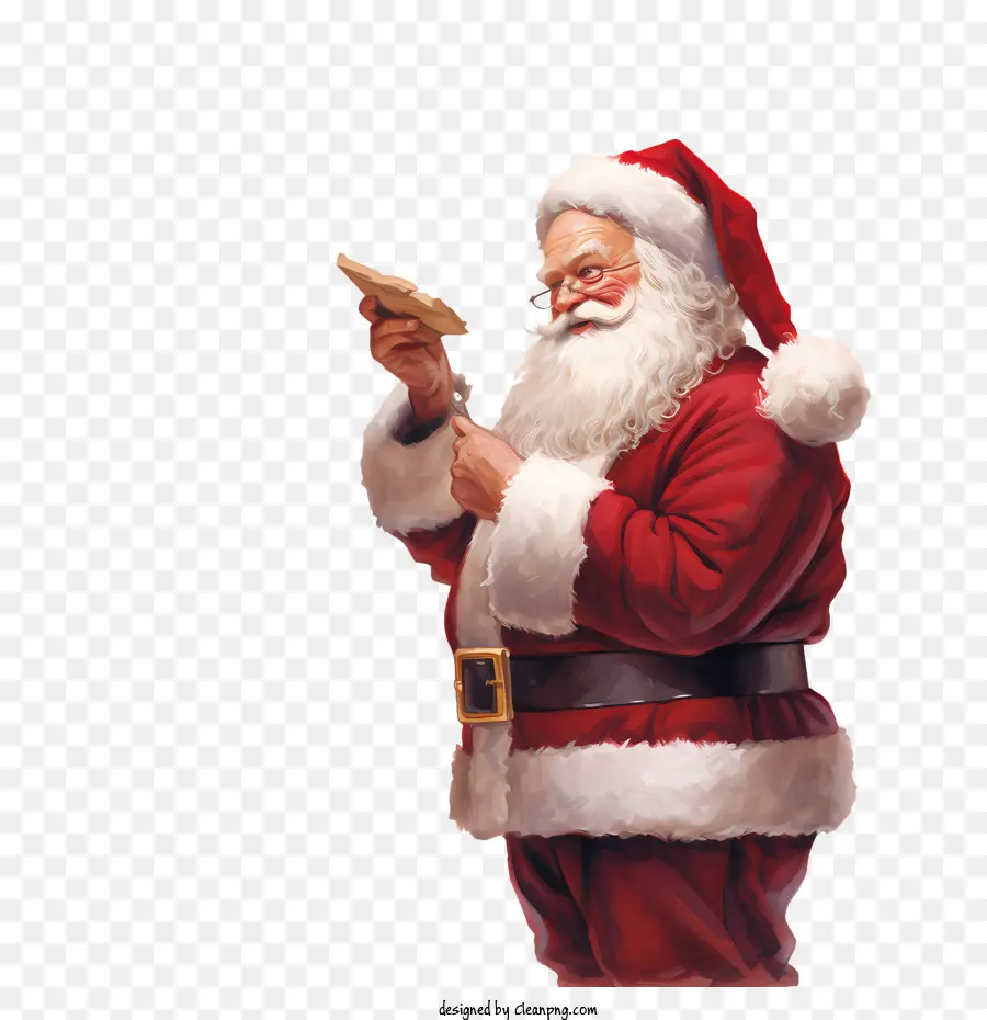 يوم قائمة Santas，سانتا PNG