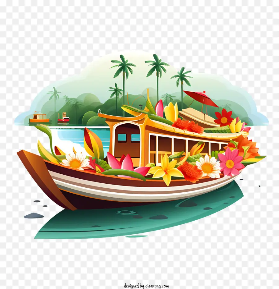 قارب أونام，نهر PNG