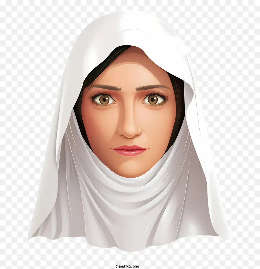 امرأة مع الحجاب，امرأة PNG