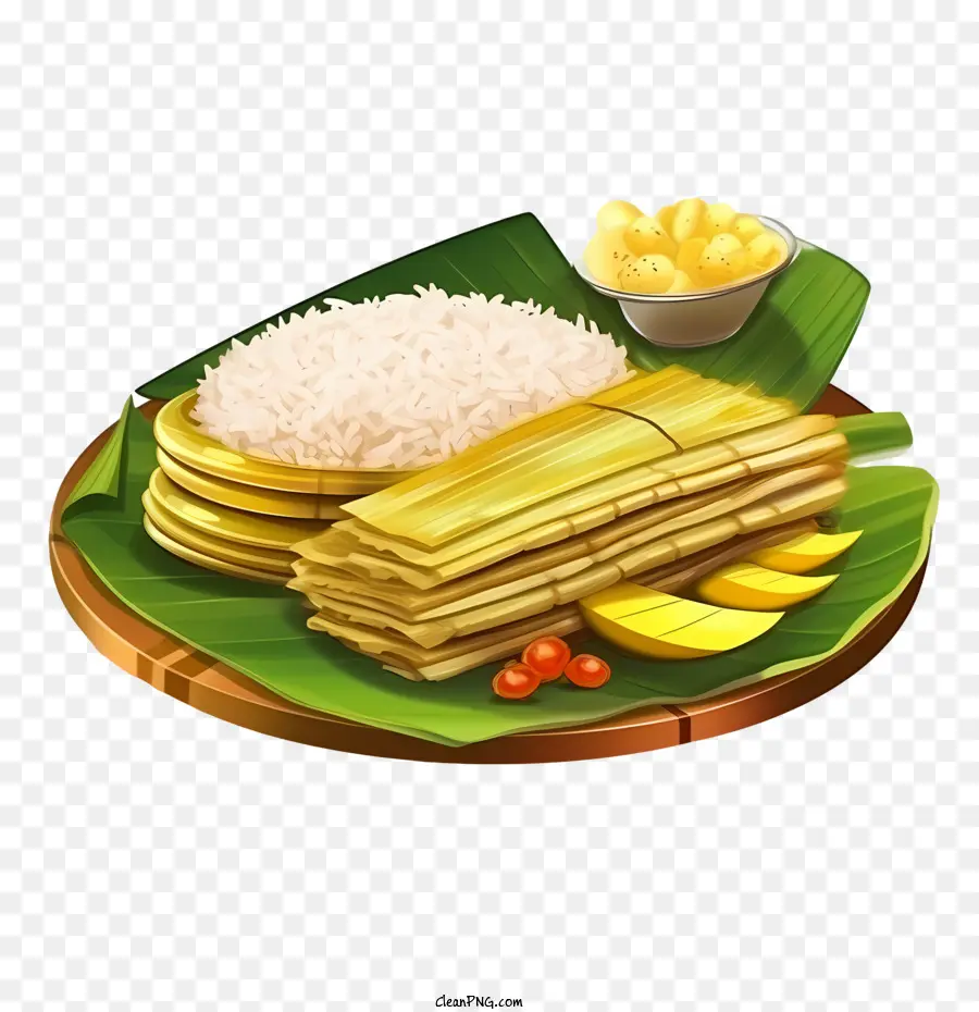 Onam Alakan الطعام，الموز PNG