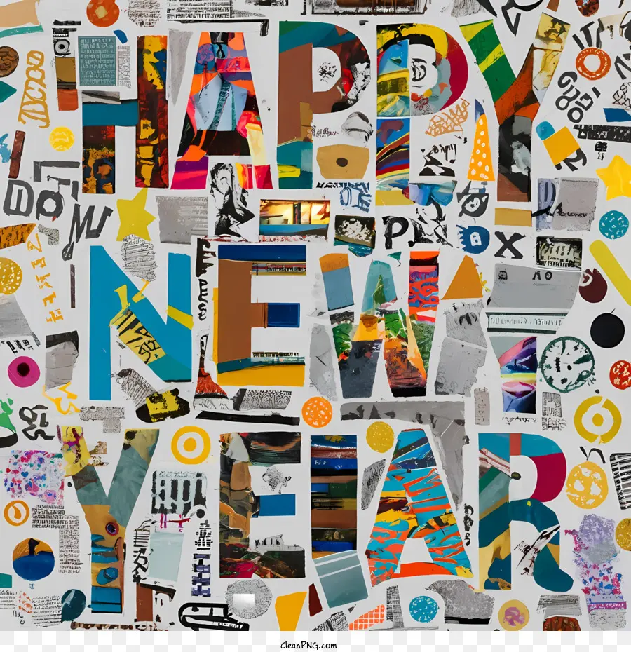 سنة جديدة سعيدة，سعيد PNG