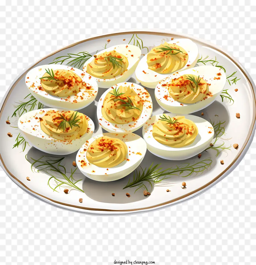 Deviled Egg Day，البيض PNG