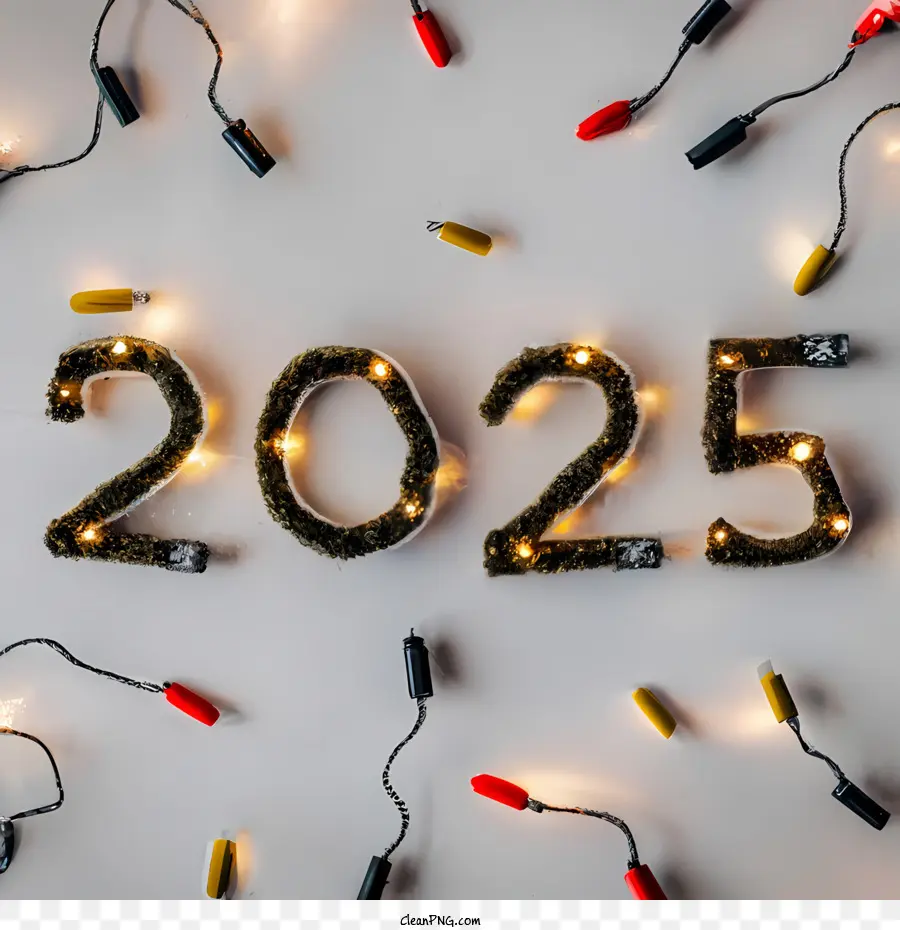 2025 سنة جديدة سعيدة，سنة جديدة سعيدة PNG