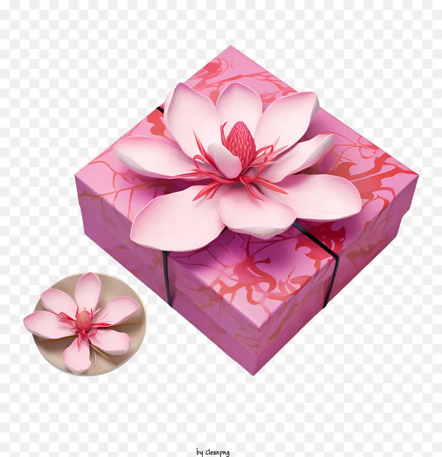 هدية الوردي مربع，مربع وردي PNG
