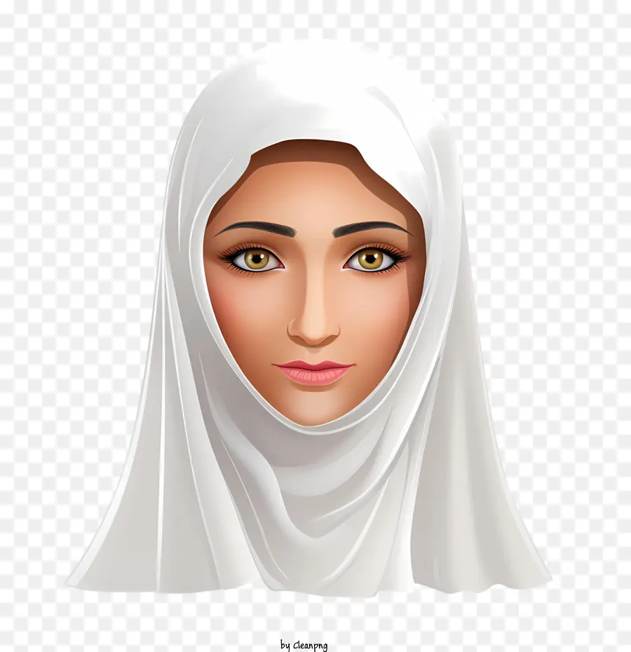 امرأة مع الحجاب，الحجاب PNG