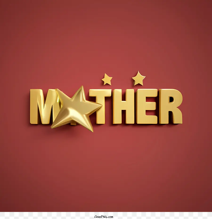 أم النجمة الذهبية，الأم PNG