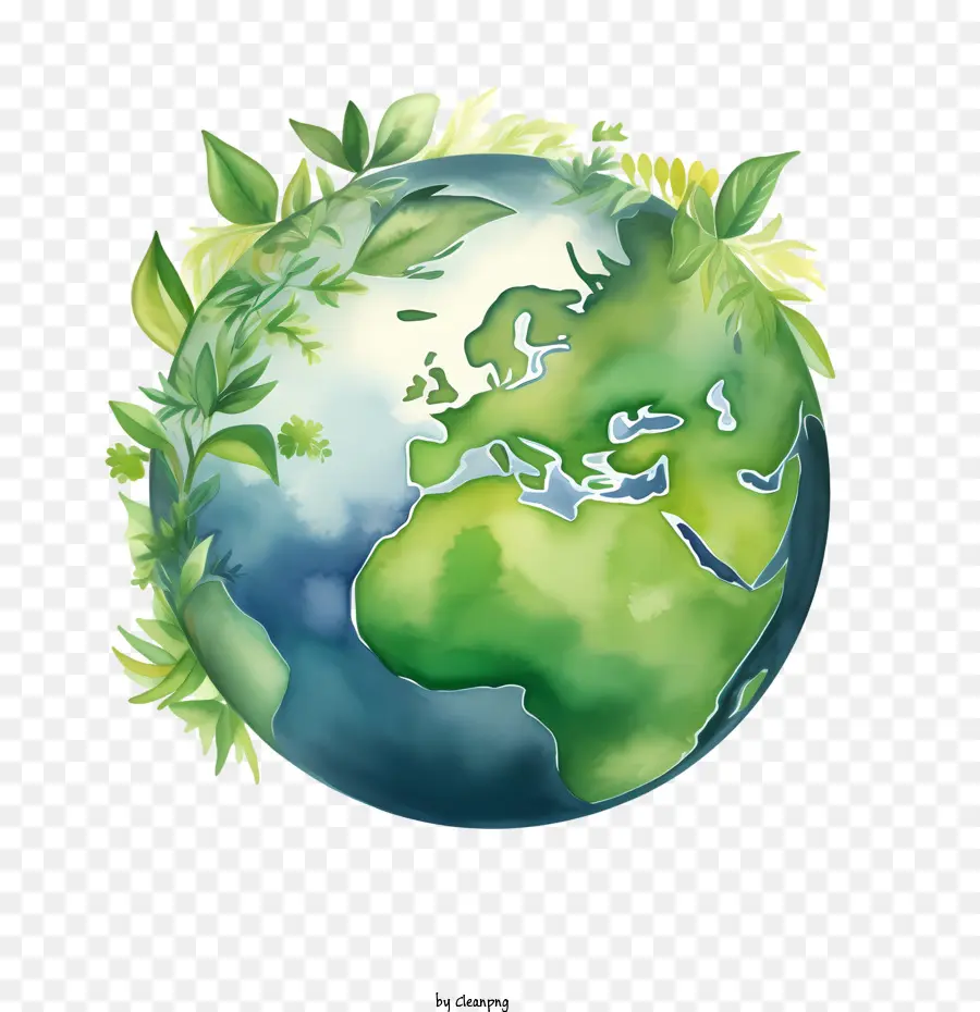 الكوكب الأخضر，الأرض الخضراء PNG