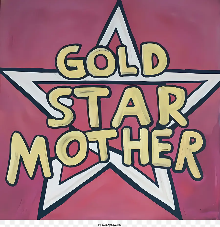 أم النجمة الذهبية，الذهب PNG