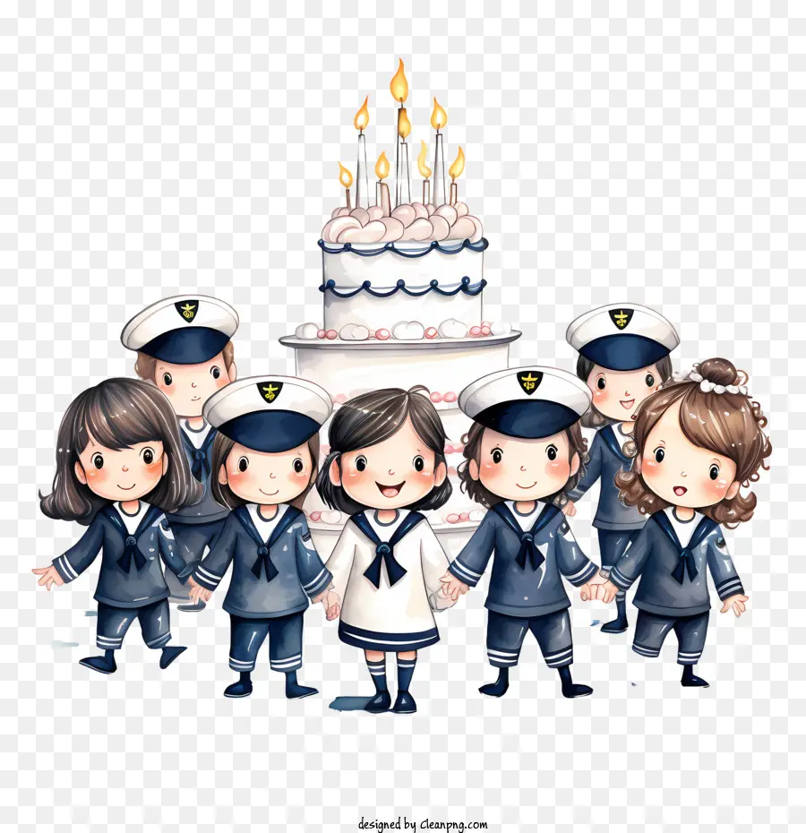 البحرية عيد ميلاد，كعكة عيد ميلاد PNG