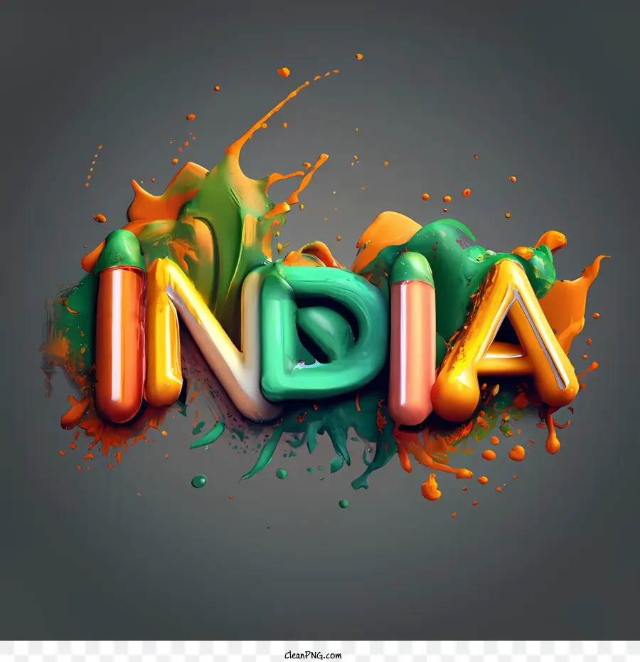 الهند，الملونة PNG