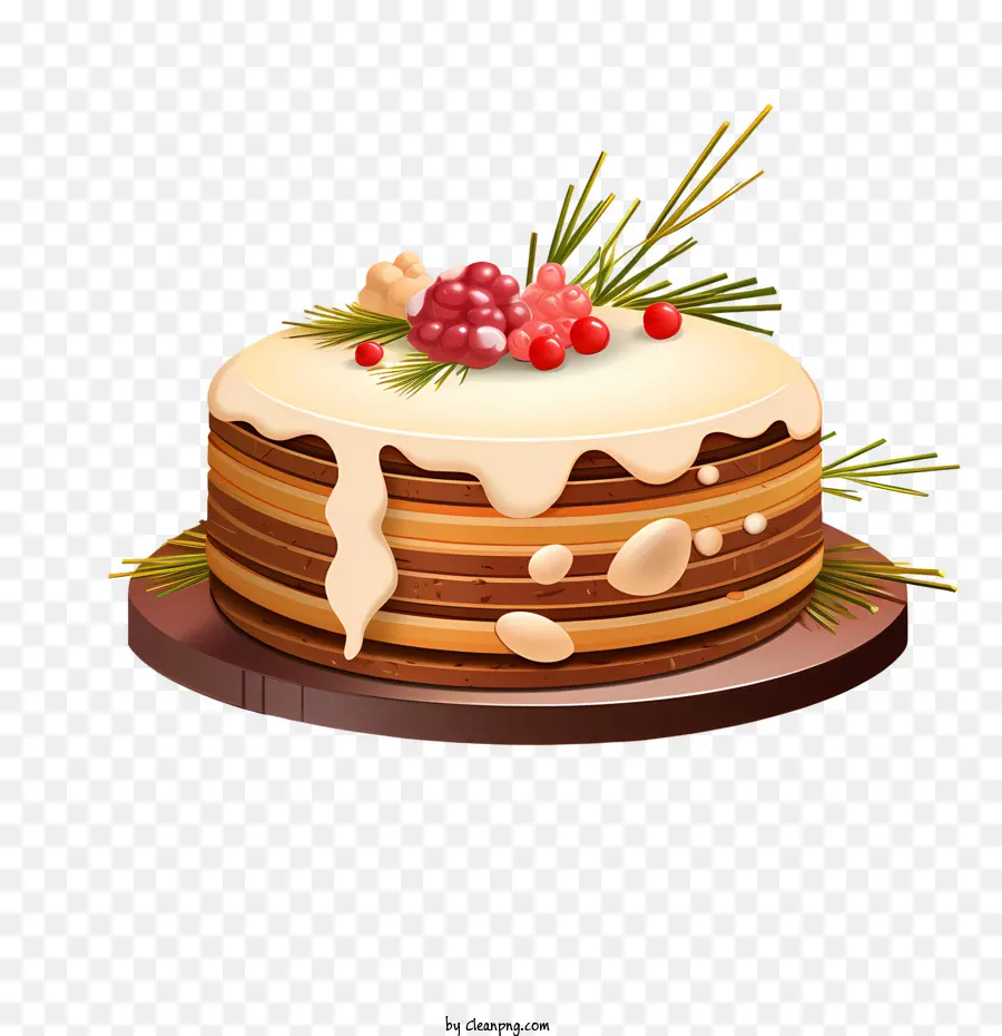 كعكة عيد الميلاد，كعكة PNG