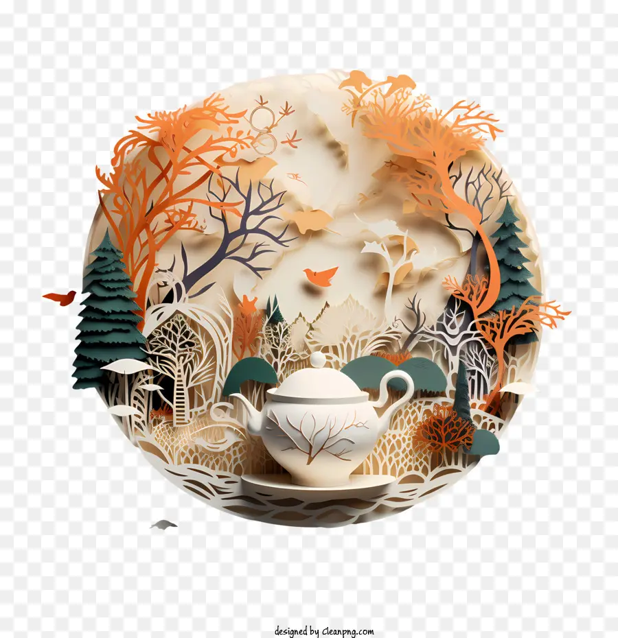 الدولية الشاي اليوم，وعاء الشاي PNG