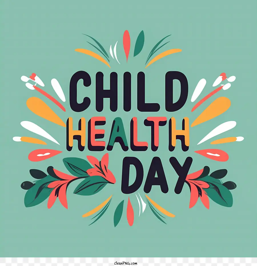 صحة الطفل اليوم，يوم صحة الأطفال PNG