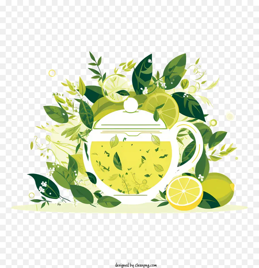 الدولية الشاي اليوم，الشاي الأخضر PNG