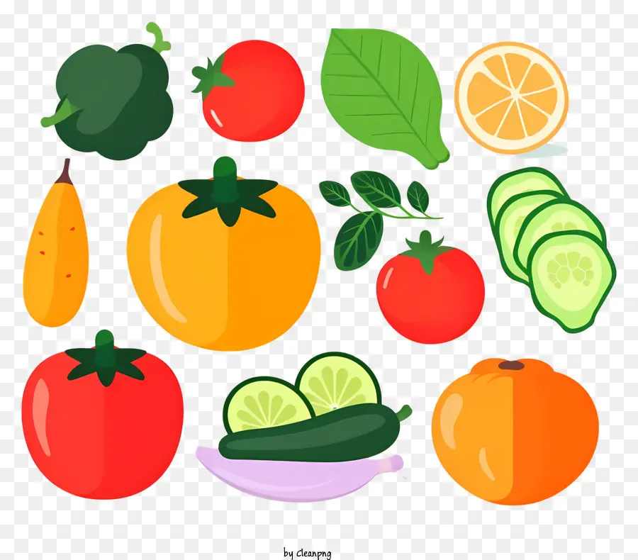 الفاكهة，الخضروات PNG