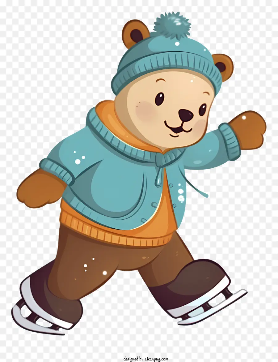 دب الشتاء，الكرتون الدب PNG