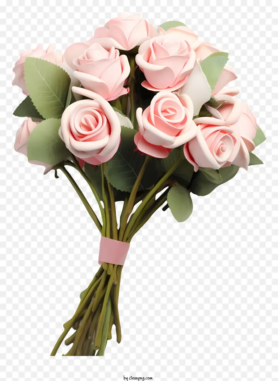 الوردي الورود，باقة PNG