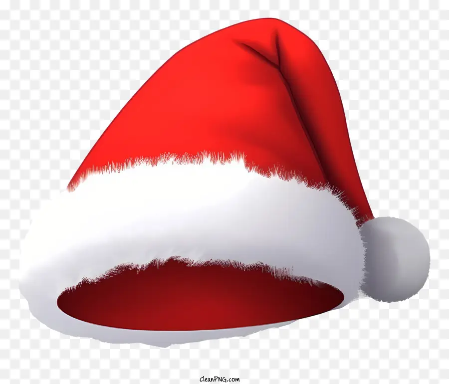 سانتا قبعة，قبعة سانتا الحمراء PNG