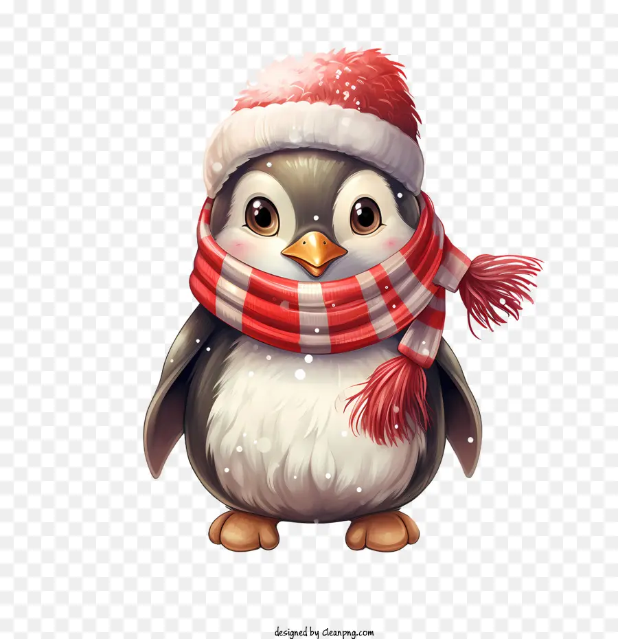 عيد الميلاد البطريق，البطريق لطيف PNG