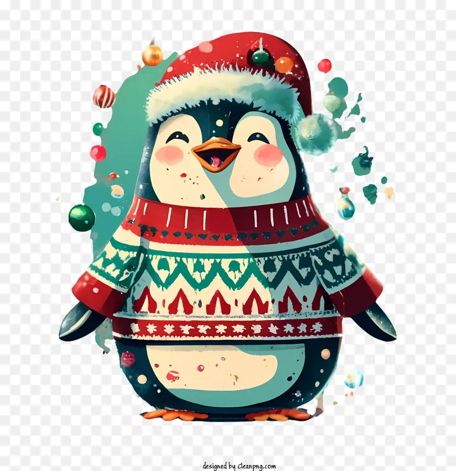 عيد الميلاد البطريق，البطريق PNG