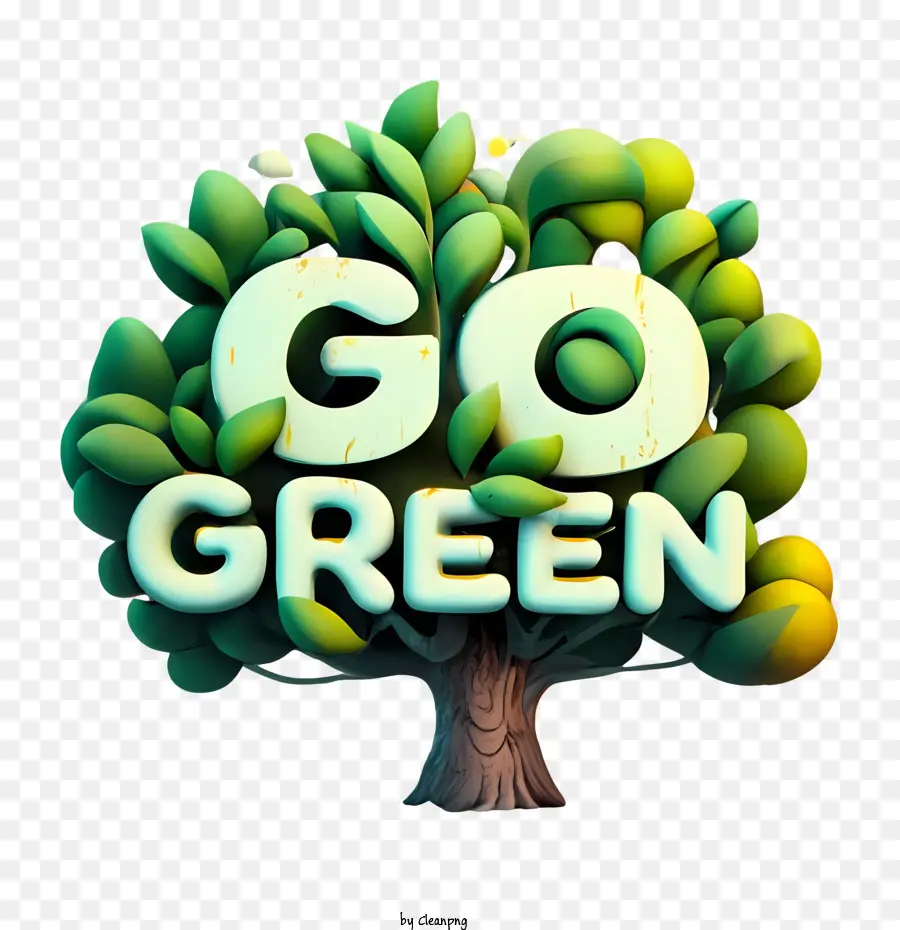 الذهاب الخضراء，شجرة PNG
