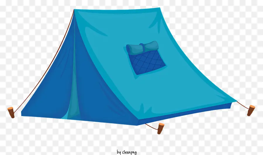 خيمة زرقاء，خيمة مع رفرف PNG