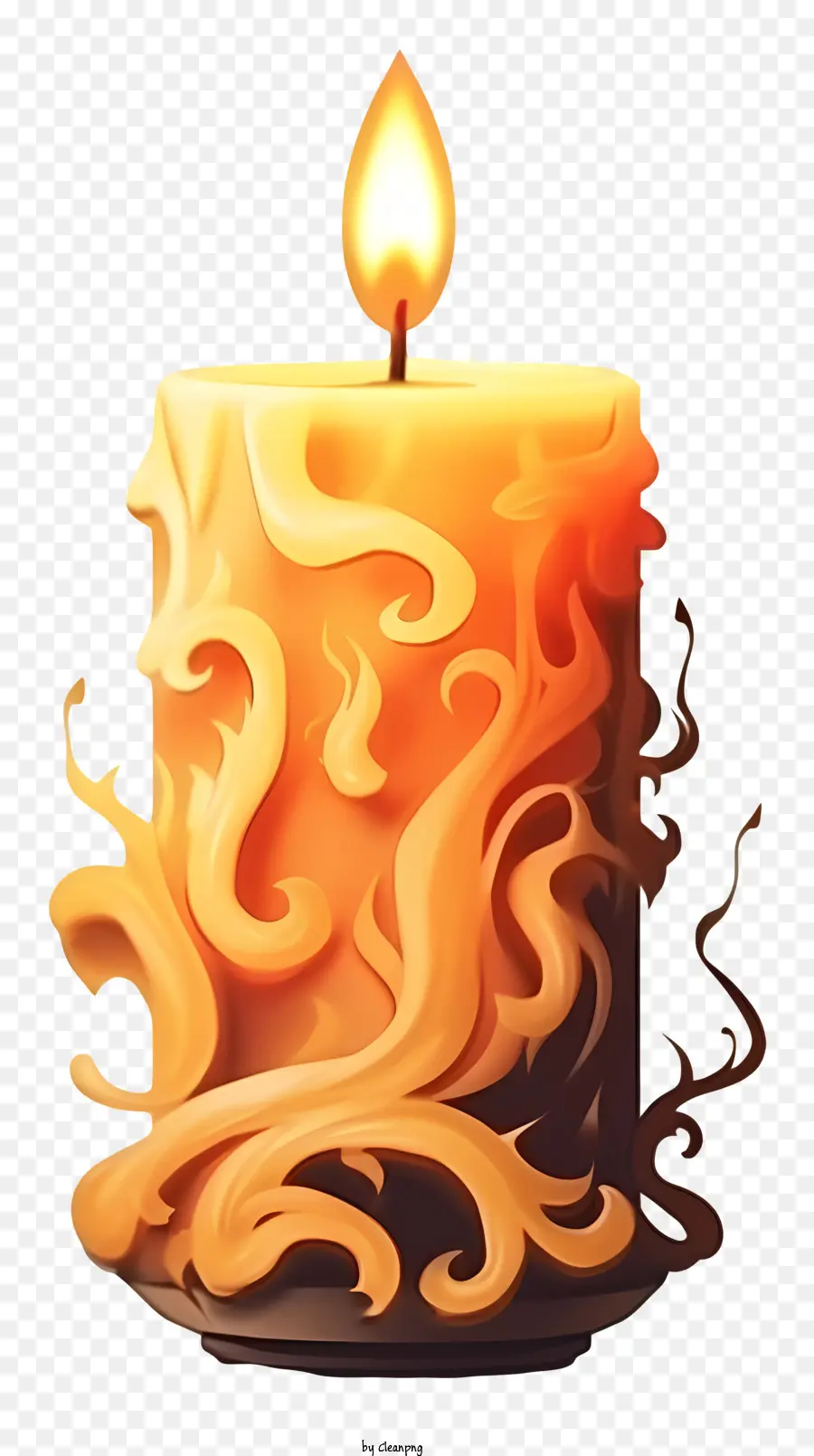 شمعة，النيران PNG