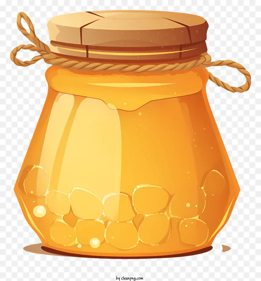 العسل，زجاجي PNG