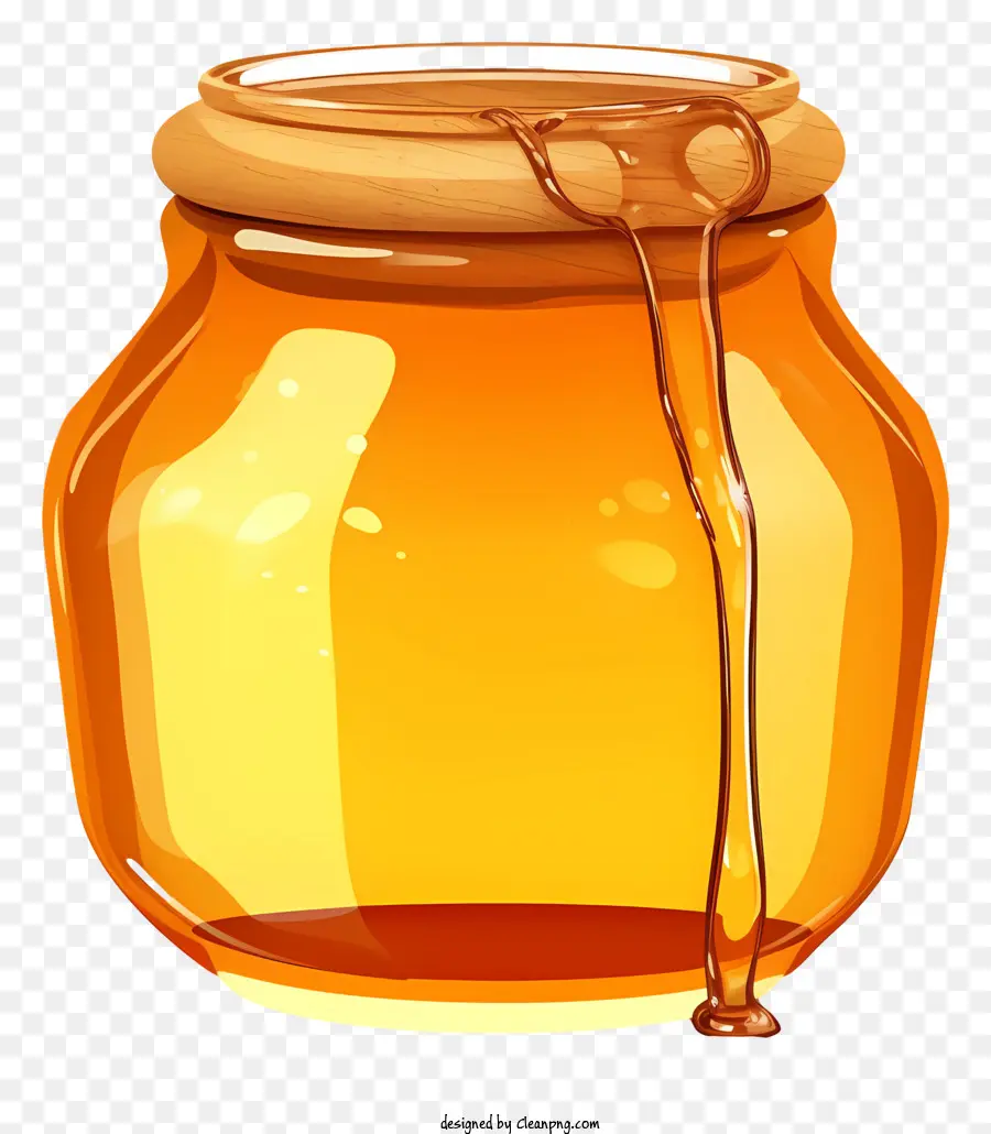 جرة العسل，جرة العسل الشفافة PNG