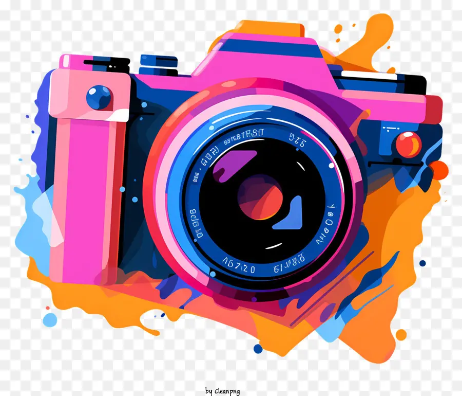 الكاميرا الرقمية，صورة ملونة PNG