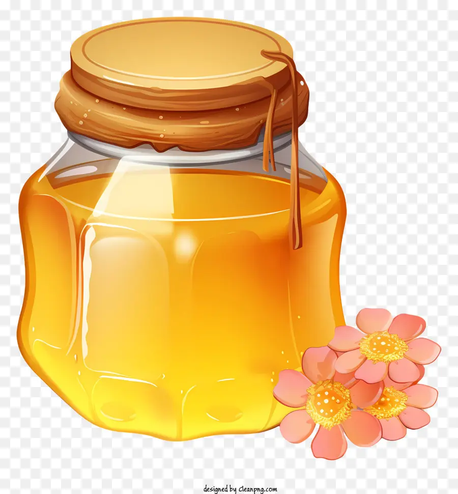 جرة العسل，زهرة الوردي PNG