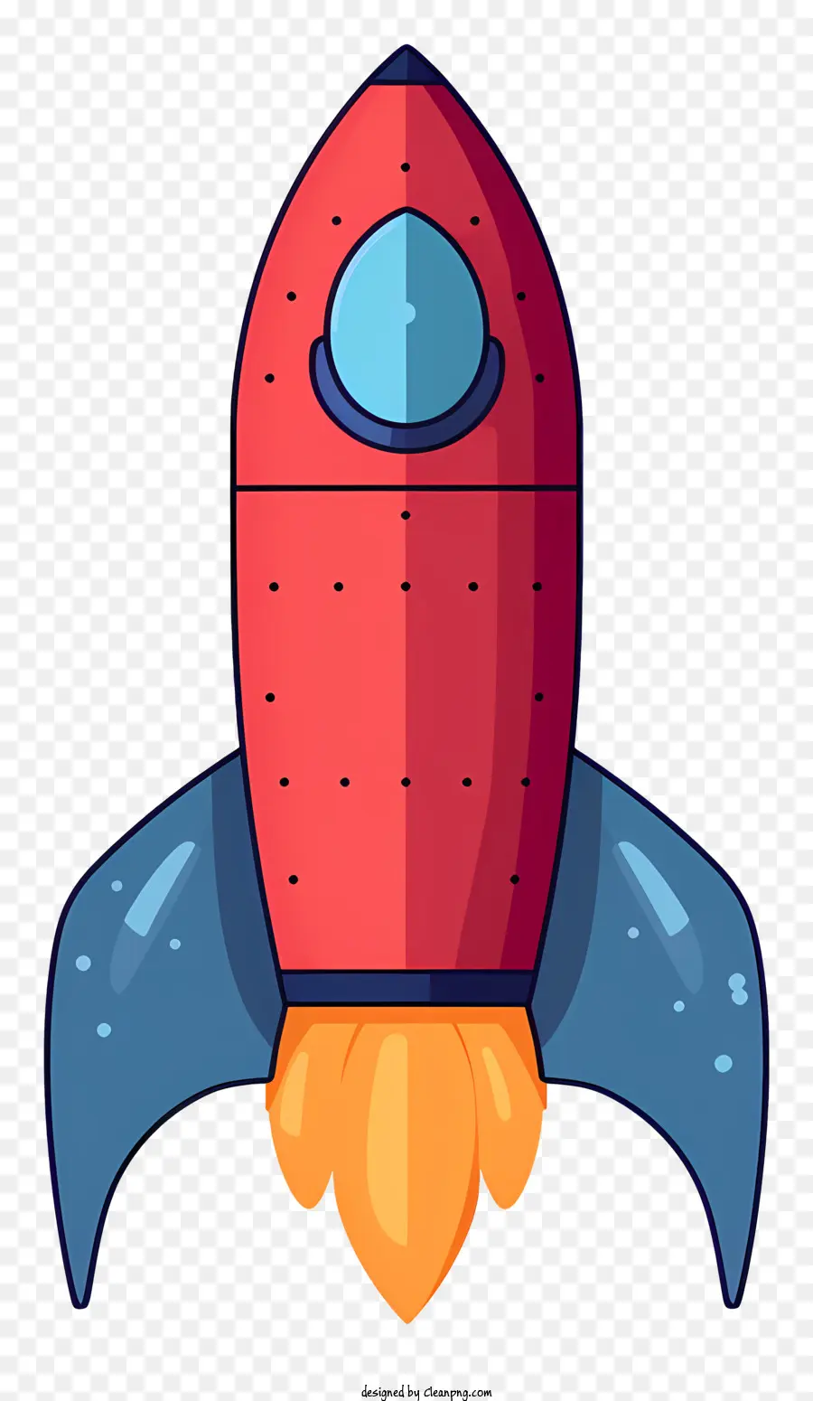 سفينة الصواريخ，الأحمر و الأزرق PNG