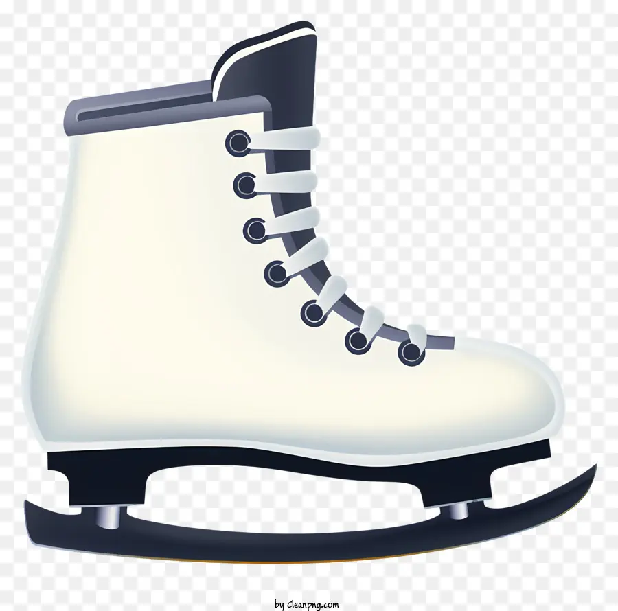 حذاء لوح التزلج，الأبيض PNG