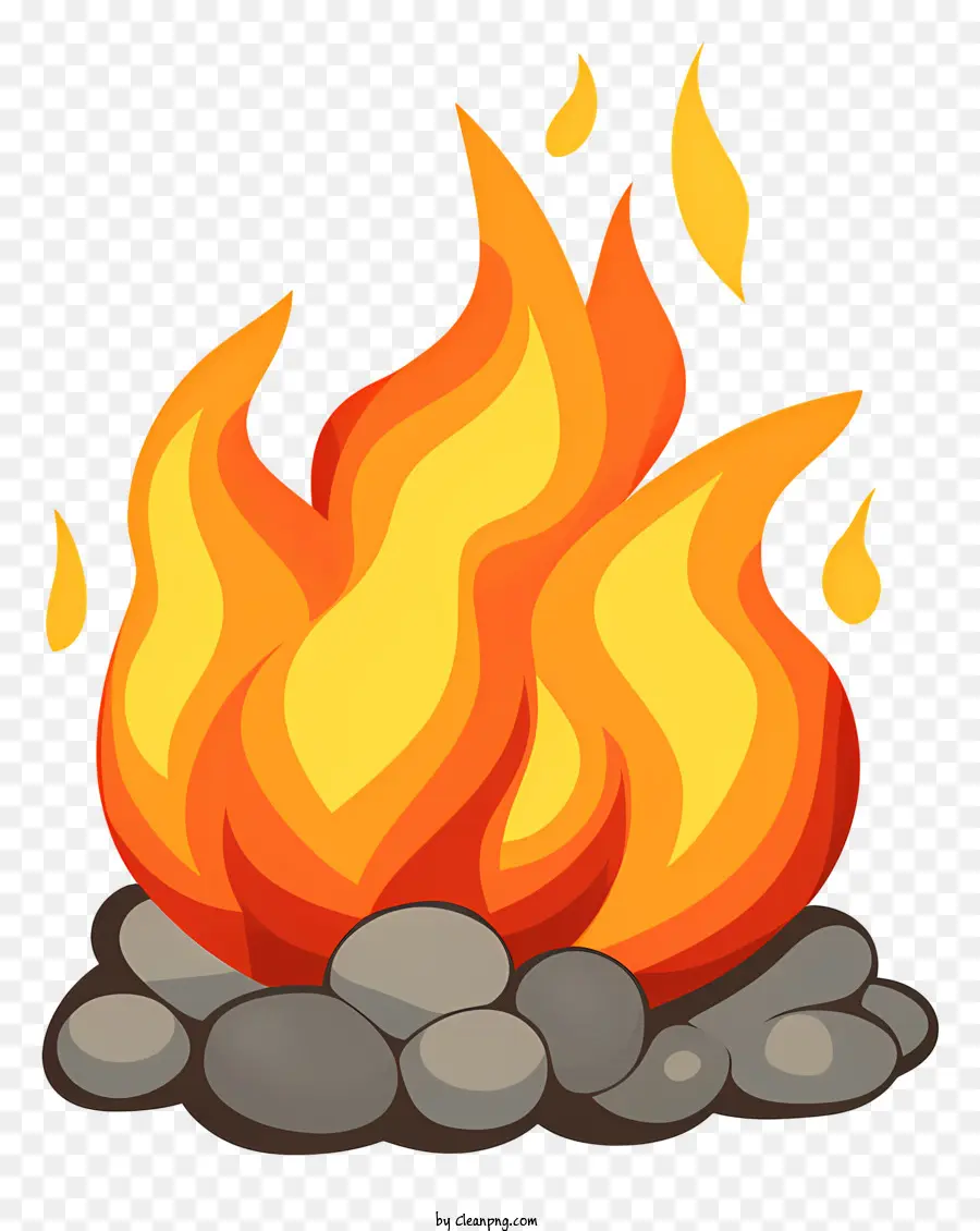 النار，حرق PNG