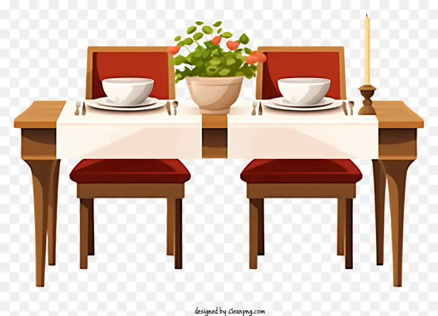 طاولة غرفة الطعام，الكراسي PNG