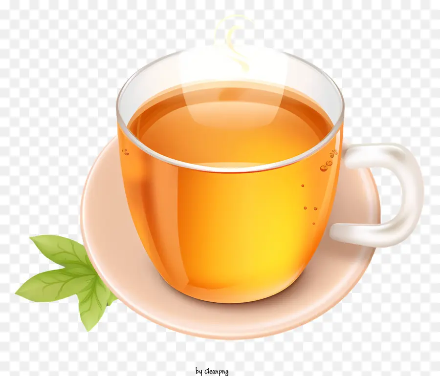الشاي，شريحة ليمون PNG