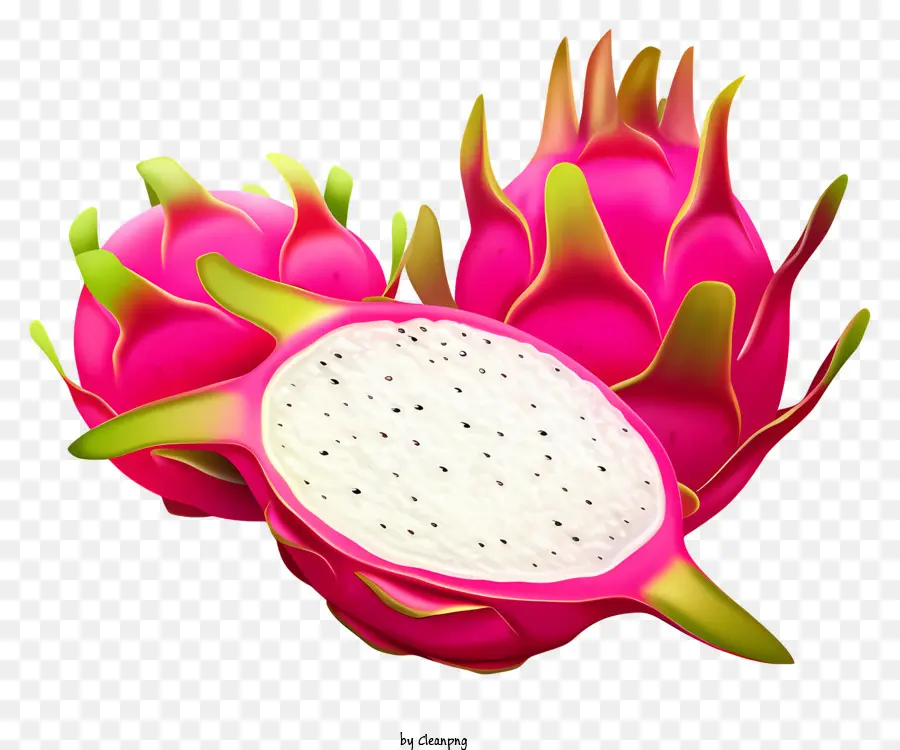 فاكهة التنين الوردي，الفاكهة العضوية PNG
