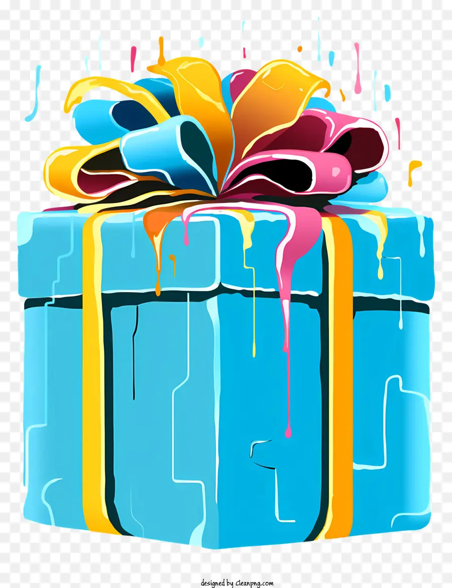 هدية مربع，الأزرق هدية مربع PNG