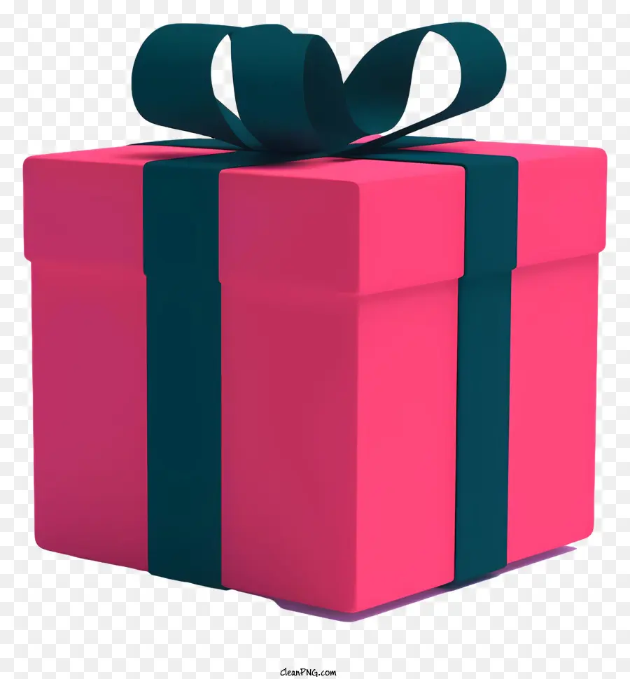 هدية الوردي مربع，الشريط الأسود PNG