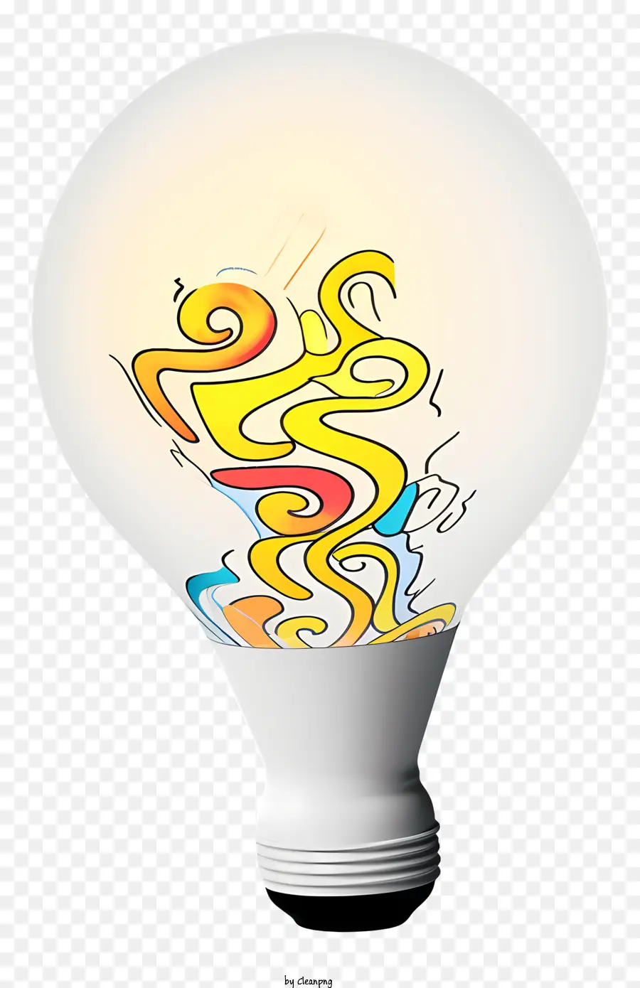 تصميم المصباح الكهربائي，المصباح الكهربائي الفني PNG