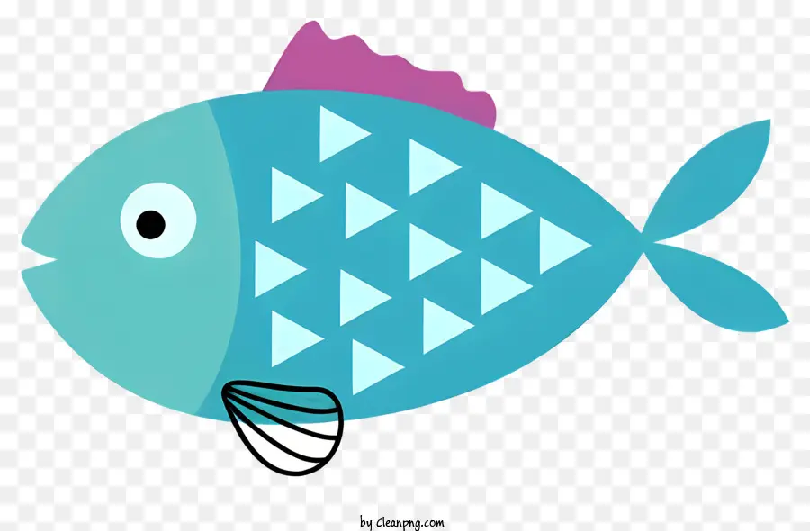 السمك الأزرق，أسماك الذيل الوردي PNG